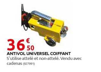 antivol universel coiffant