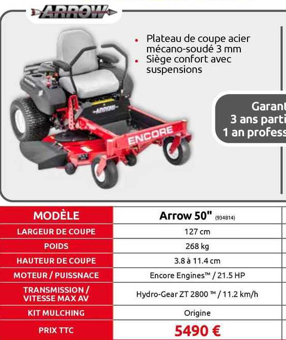 arrow 50"