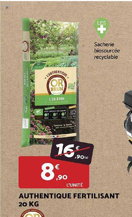 authentique fertilisant 20 kg