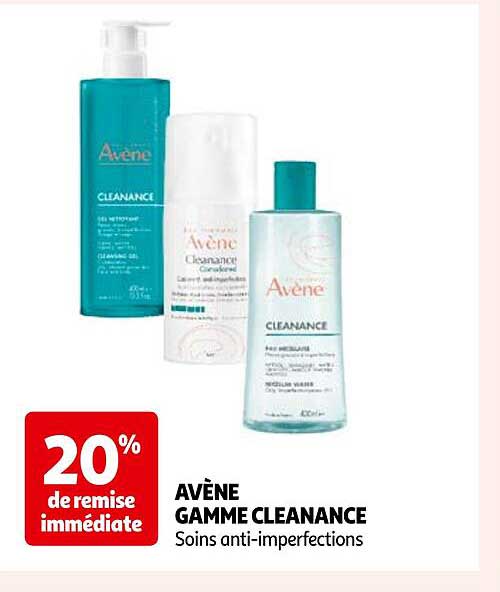 avène gamme cleanance