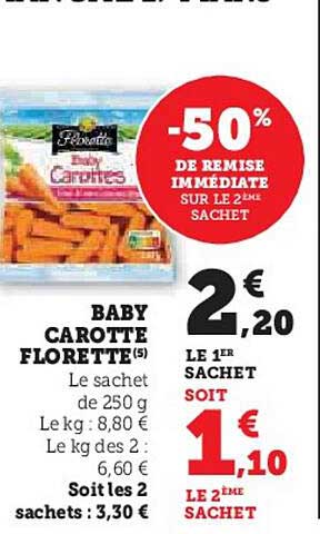 Baby Carotte Florette