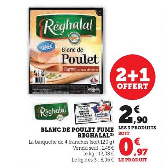 Blanc De Poulet Fumé Réghalal