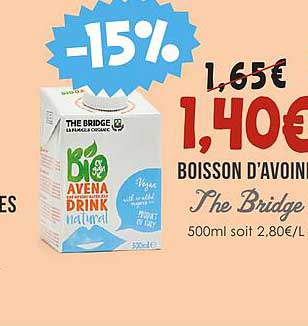 boisson d'avoine the bridge