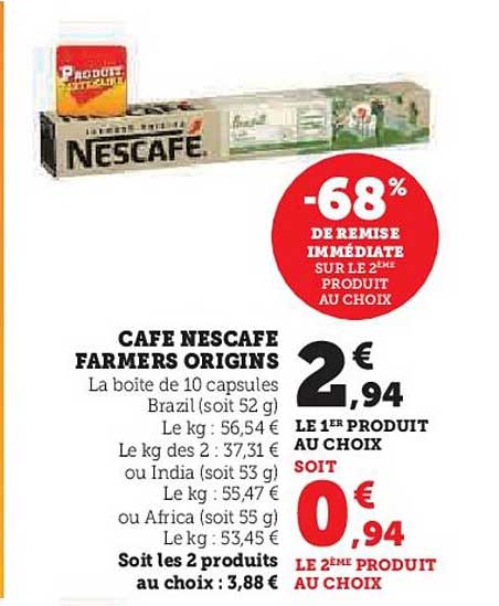 café nescafé farmers origins