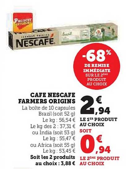 café nescafé farmers origins