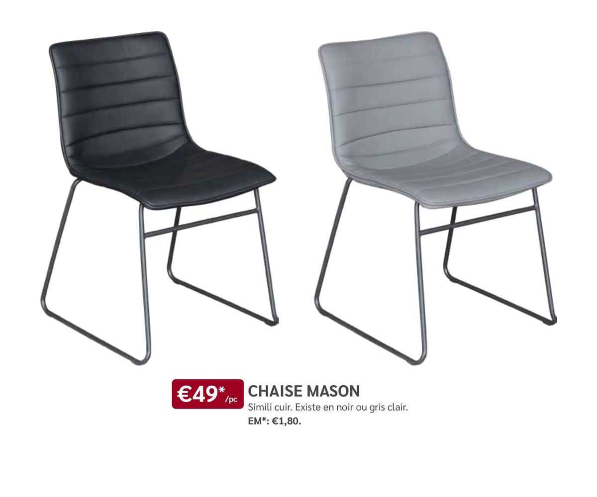 chaise mason