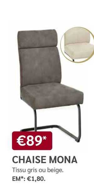chaise mona