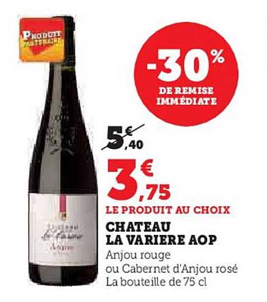 château la varière aop