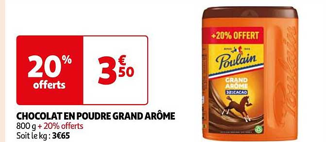 Chocolat En Poudre Grand Arôme