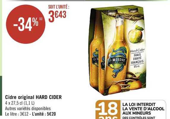 cidre original hard cider