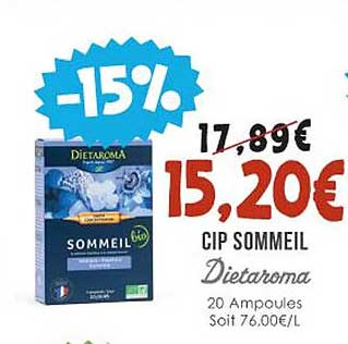 cip sommeil dietaroma