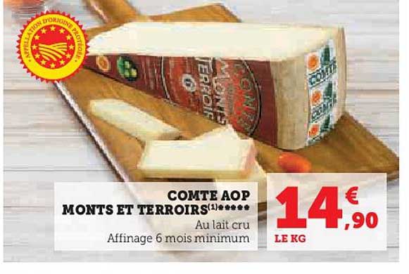 comte aop monts et terroirs