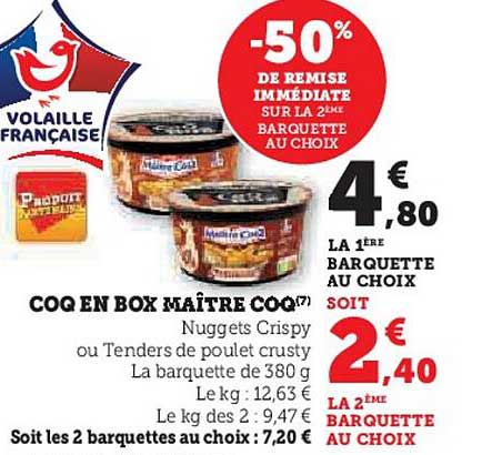 Coq En Box Maître Coq