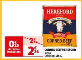 corned beef hereford