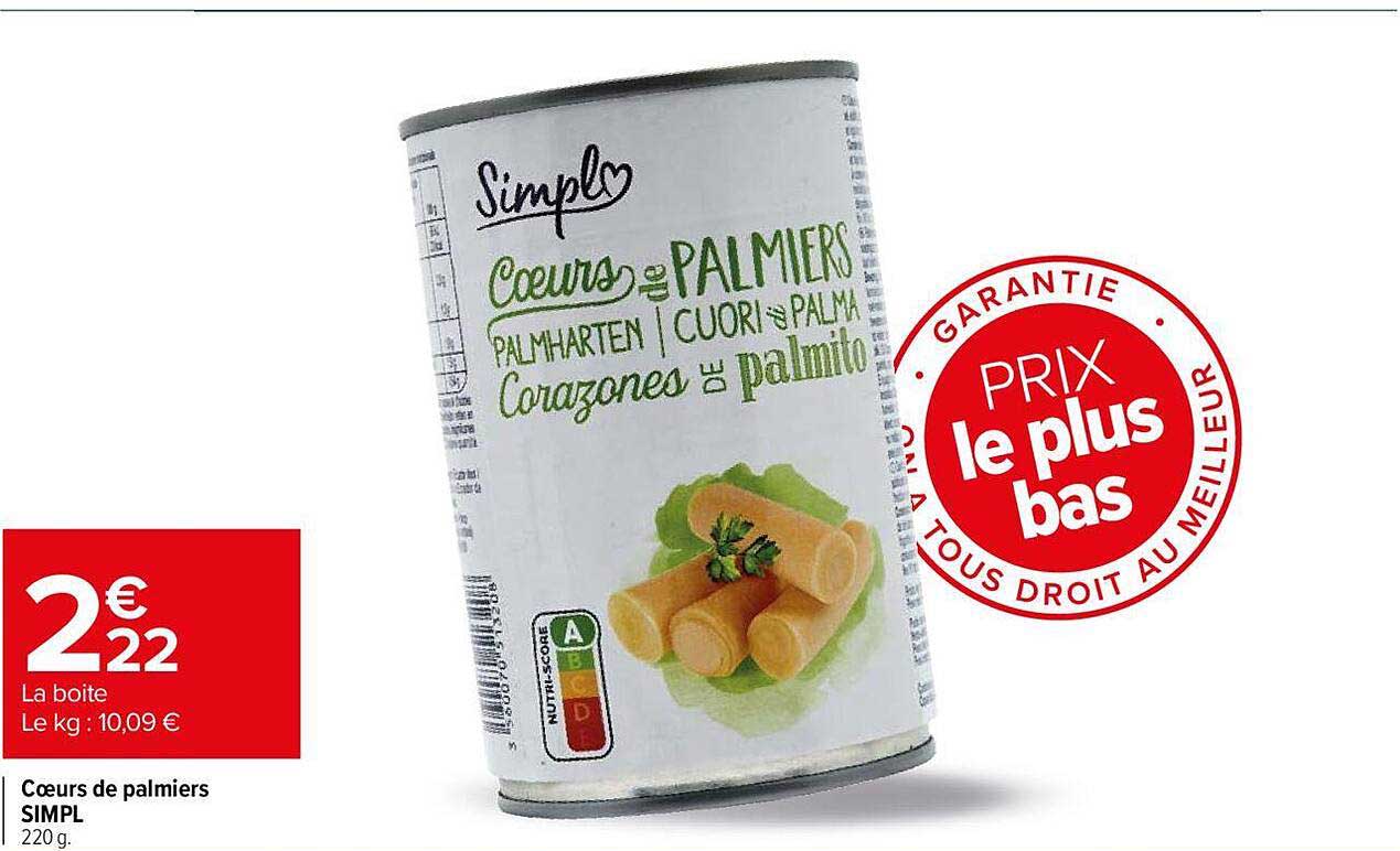 Cœurs De Palmiers Simpl