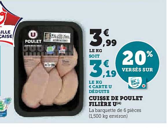 Cuisse De Poulet Filière U