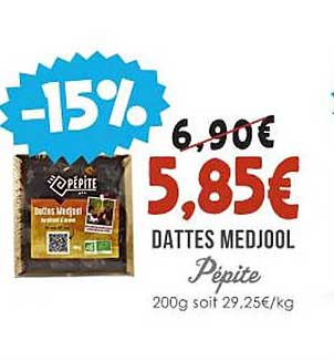 dattes medjool pépite