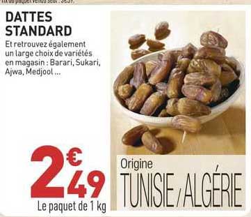 Dattes Standard