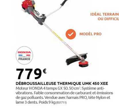 Débroussailleuse Thermique Umk 450 Xee