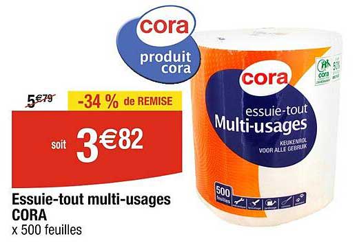 essuie-tout multi-usages cora