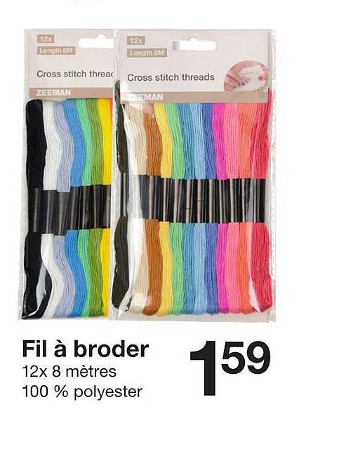 fil à broder
