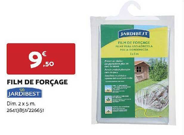 film de forçage jardibest