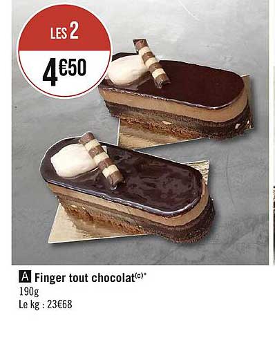 finger tout chocolat