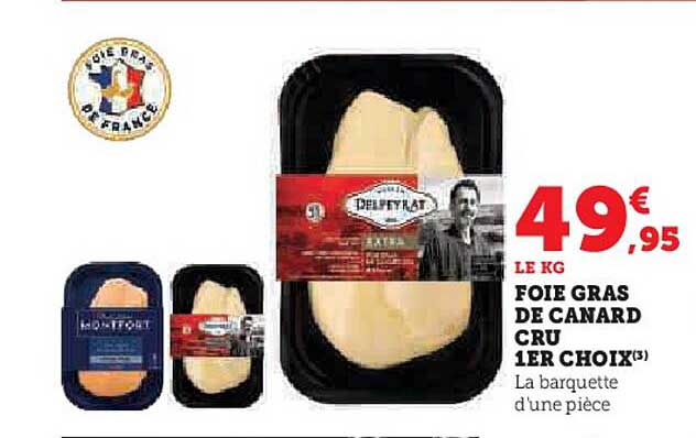foie gras de canard cru 1er choix