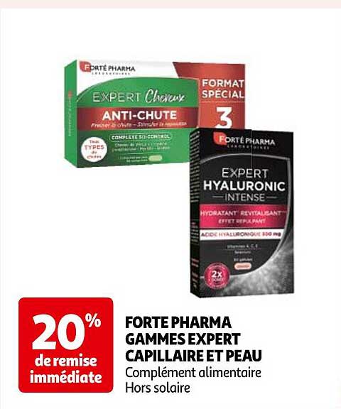 forte pharma gammes expert capillaire et peau