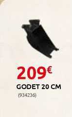 godet 20 cm