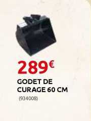 godet de curage 60 cm