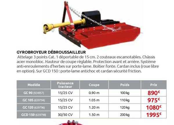 gyrobroyeur débroussailleur