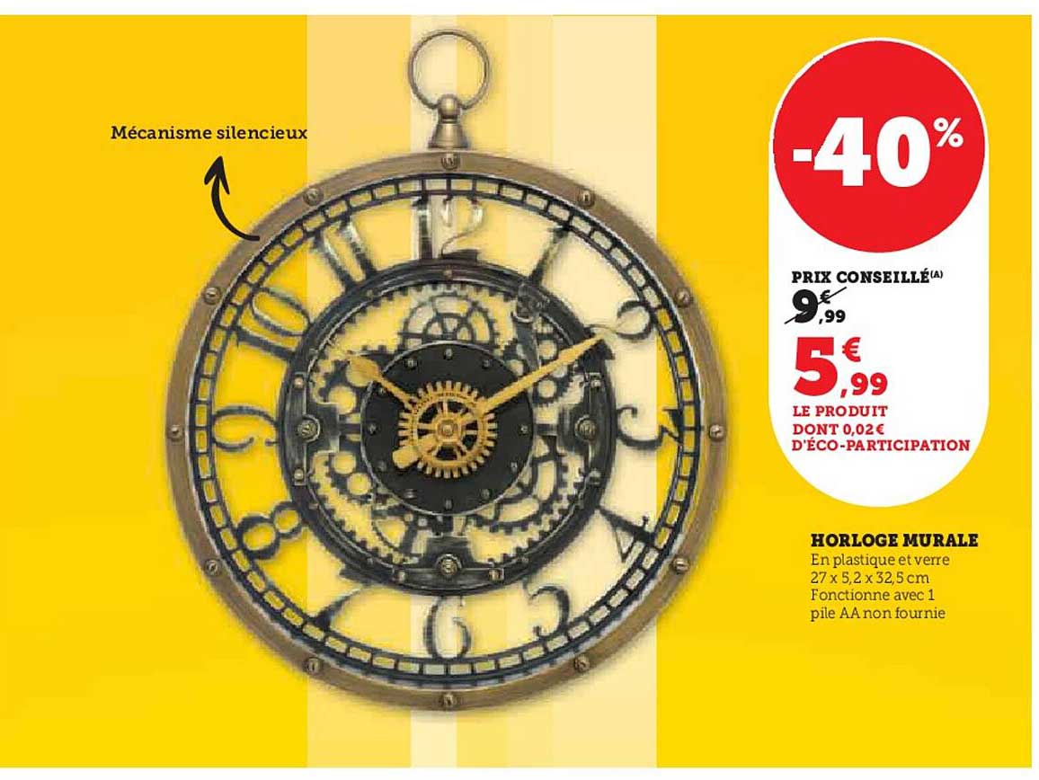 Horloge Murale