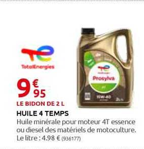 huile 4 temps total energies