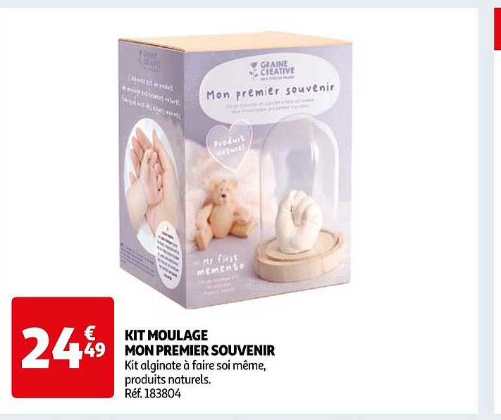 kit moulage mon premier souvenir