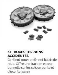 kit roues terrains accidentés