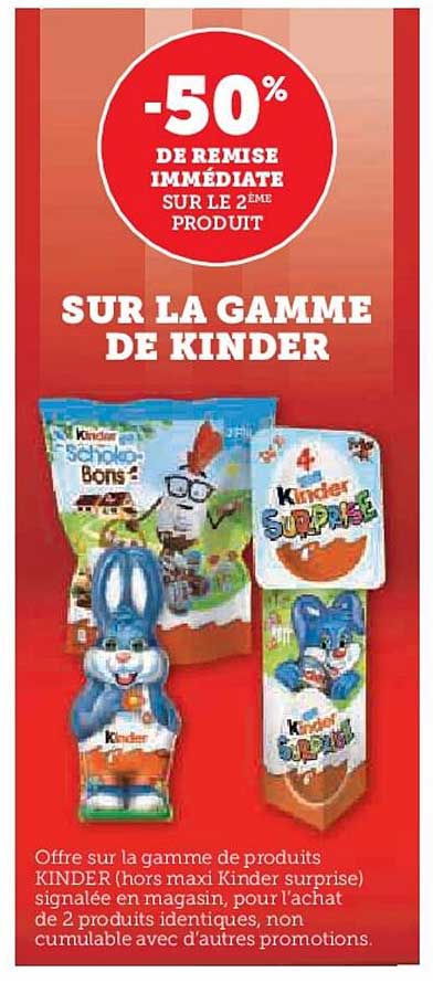 La Gamme De Kinder