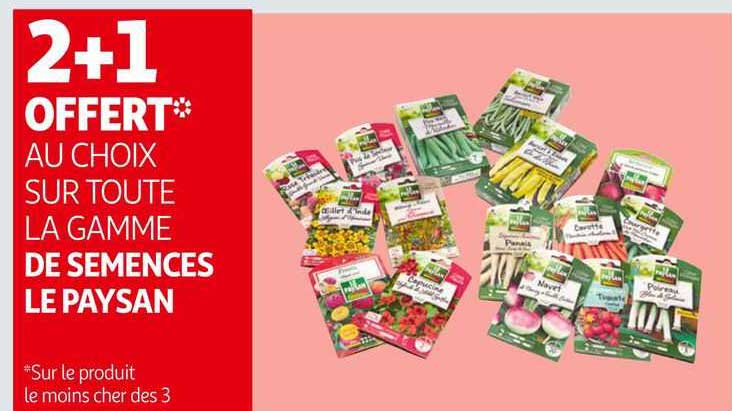 la gamme de semences le paysan