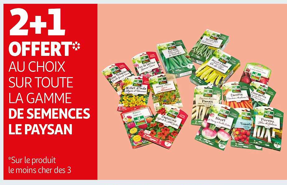 la gamme de semences le paysan