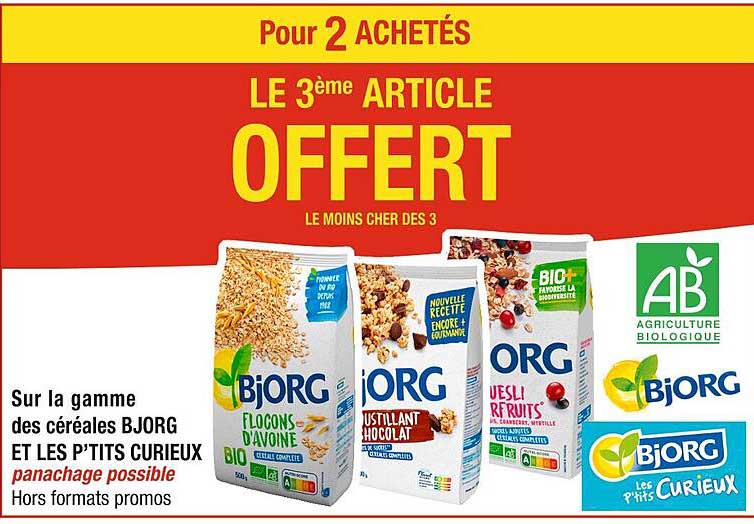 La Gamme Des Céréales Bjorg Et Lees P'tit Curieux