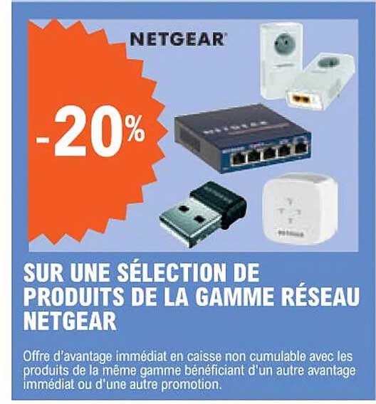 la gamme réseau netgear