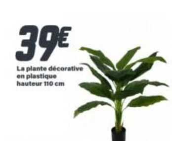 la plante décorative en plastique hauteur 110 cm