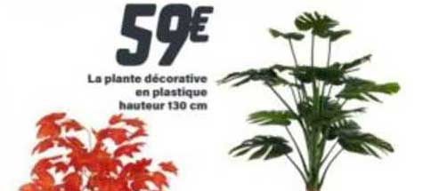 la plante décorative en plastique hauteur 130 cm