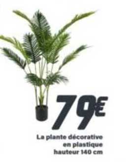 la plante décorative en plastique hauteur 140 cm
