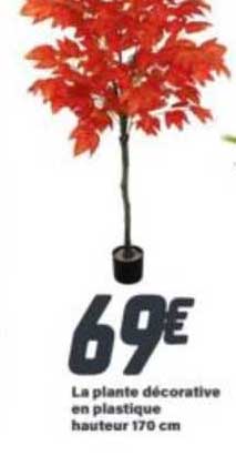 la plante décorative en plastique hauteur 170 cm