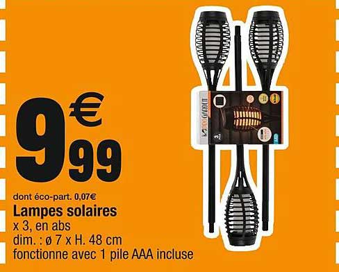 lampes solaires