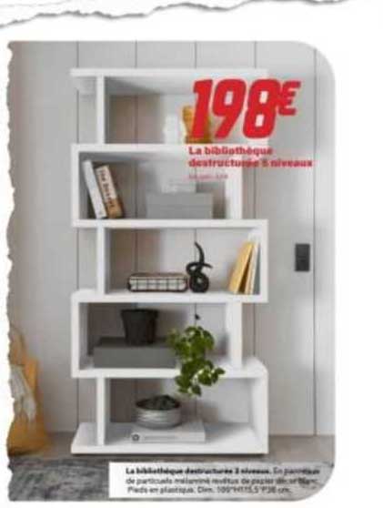 le bibliothèque destructurée 5 niveaux