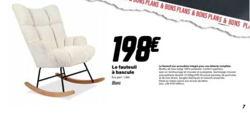 Le Fauteuil à Bascule