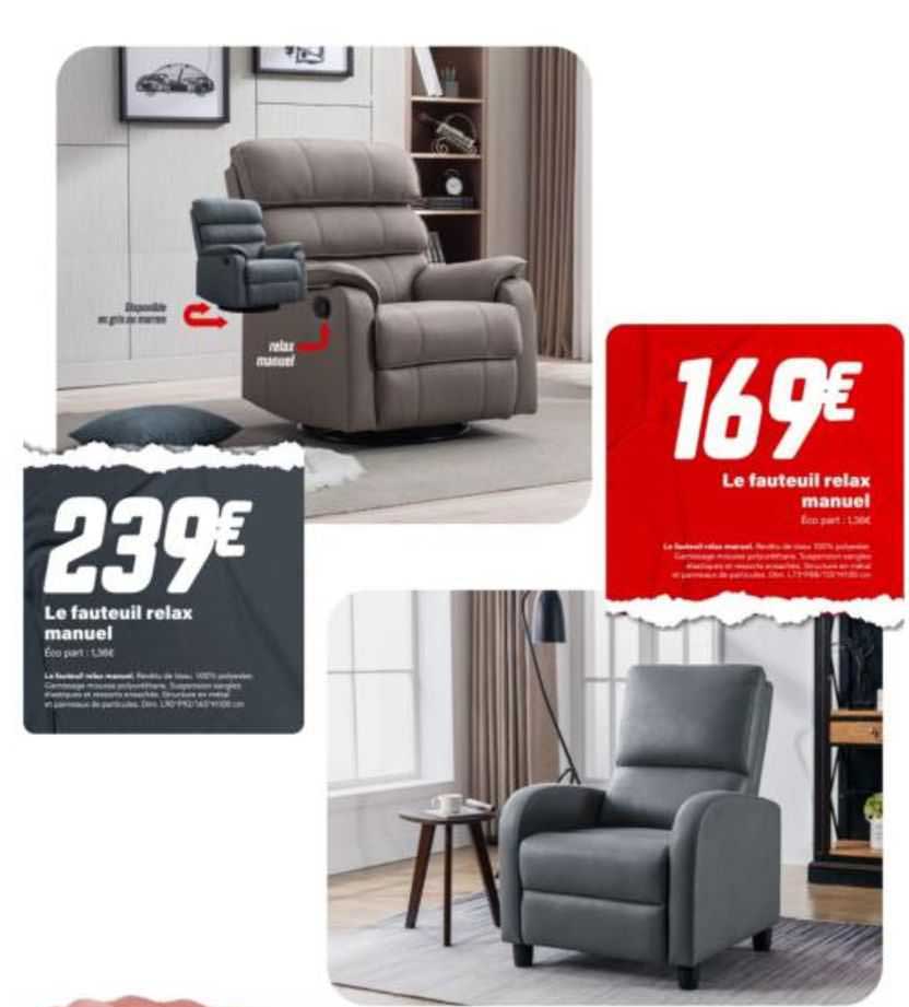 Le Fauteuil Relax Manuel