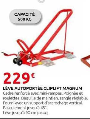 lève autoportée cliplift magnum